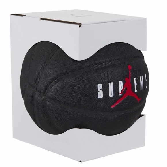 Jordan x supreme basketball collectible ball